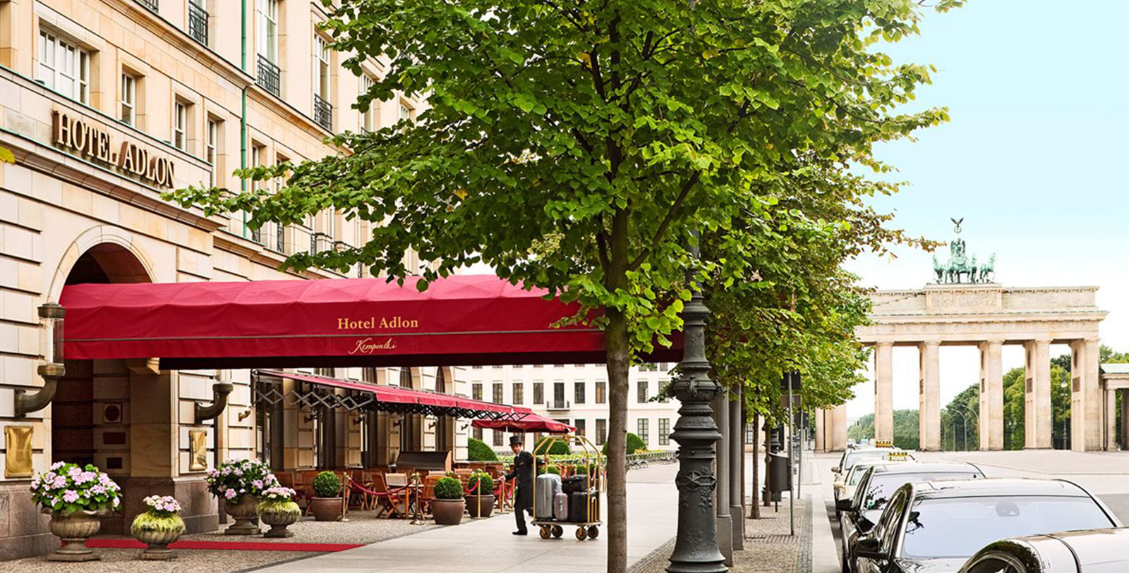 Image of Exterior, Hotel Adlon Kempinski, Berlin, Germany, 1907, Member of Historic Hotels Worldwide, Overview
