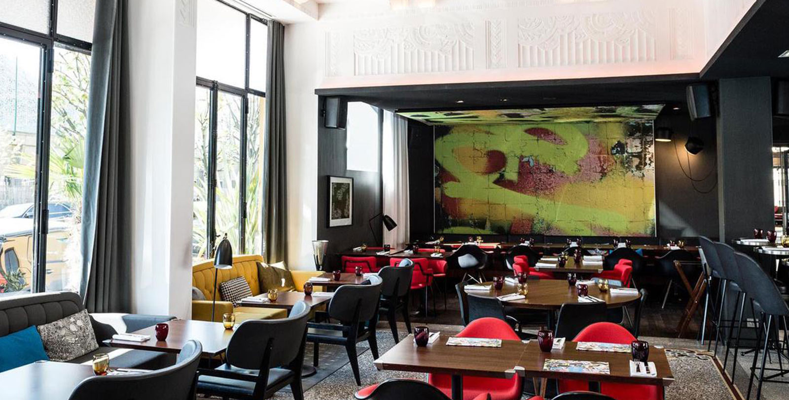 Taste classic French cuisine at an iconic brasserie like Brasserie FLO, Bouillon Julien, and Brasserie Bofinger.