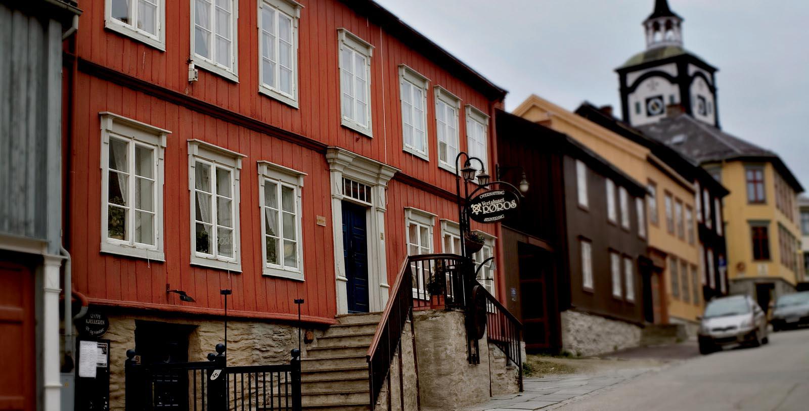 Image of Hotel Exterior Vertshuset Røros, 1844, Member of Historic Hotels Worldwide, in Røros, Norway, Special Offers, Discounted Rates, Families, Romantic Escape, Honeymoons, Anniversaries, Reunions